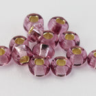 10/0 Silver Lined Light Amethyst Czech Seed Bead (1/2 Kilo) Preciosa #27010