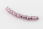 10/0 Silver Lined Light Amethyst Czech Seed Bead (1/2 Kilo) Preciosa #27010