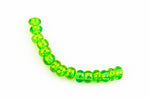 6/0 Transparent Lime AB Czech Seed Bead (1/2 Kilo) Preciosa #51430