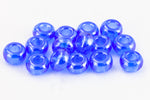 11/0 Luster Transparent Sapphire Czech Seed Bead (10 Gm, Hank, 1/2 Kilo) #CSG345-General Bead