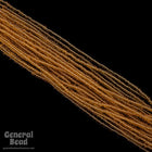 12/0 Transparent Topaz Czech Seed Bead (10 Gm, Hank, 1/2 Kilo) #CSH070-General Bead