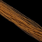 13/0 Transparent Topaz Czech Seed Bead (1/2 Kilo) Preciosa #10070
