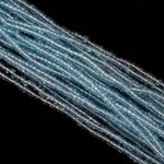 6/0 Transparent Light Aqua Czech Seed Bead (1/2 Kilo) #BL611