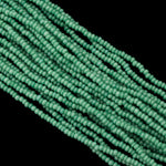 6/0 Opaque Forest Green Czech Seed Bead (1/2 Kilo) #CSB353