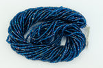 11/0 Dark Aqua AB 2 Cut Czech Seed Bead (10 Gm, Hank, 1/2 Kilo) #CSN054 SOLD OUT-General Bead