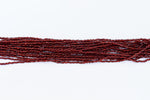 9/0 Silver Lined Garnet 3-Cut Czech Seed Bead (5 Gm, Hank, 10 Hank) #CSP005-General Bead