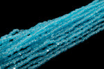 9/0 Luster Transparent Ice Blue 3-Cut Czech Seed Bead (10 Gm, Hank, 10 Hanks) #CSP012-General Bead