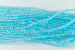 9/0 Luster Transparent Ice Blue 3-Cut Czech Seed Bead (10 Gm, Hank, 10 Hanks) #CSP012-General Bead