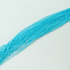 9/0 Luster Transparent Ice Blue 3-Cut Czech Seed Bead (10 Gm, Hank, 10 Hanks) #CSP012-General Bead