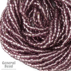 9/0 Silver Lined Light Amethyst 3-Cut Czech Seed Bead (10 Gm, Hank, 10 Hanks) #CSP061-General Bead