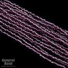 9/0 Silver Lined Amethyst 3-Cut Czech Seed Bead (10 Gm, Hank, 10 Hanks) #CSP106-General Bead