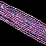 9/0 Orchid Lined Aqua 3-Cut Czech Seed Bead (10 Hanks) Preciosa #61016