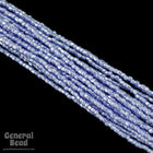 12/0 Luster Opaque Baby Blue 3-Cut Czech Seed Bead (5 Gm, Hank, 10 Hanks) #CSR045-General Bead