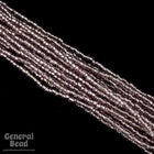 12/0 Silver Lined Light Amethyst 3-Cut Czech Seed Bead (5 Gm, Hank, 10 Hanks) #CSR061-General Bead