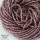 12/0 Silver Lined Light Amethyst 3-Cut Czech Seed Bead (5 Gm, Hank, 10 Hanks) #CSR061-General Bead