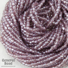 12/0 Luster Transparent Light Amethyst 3-Cut Czech Seed Bead (5 Gm, Hank, 10 Hanks) #CSR064-General Bead