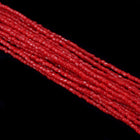12/0 Opaque Red 3-Cut Czech Seed Bead (10 Hanks) Preciosa #BL257