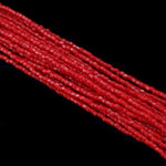 12/0 Opaque Red 3-Cut Czech Seed Bead (10 Hanks) Preciosa #BL257