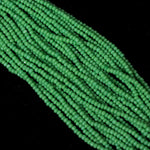 11/0 Opaque Peridot Charlotte Cut Seed Bead (1/2 Kilo) Preciosa #53210