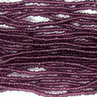 11/0 Transparent Amethyst Charlotte Cut Seed Bead (1/2 Kilo) Preciosa #20060