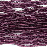 11/0 Transparent Amethyst Charlotte Cut Seed Bead (1/2 Kilo) Preciosa #20060