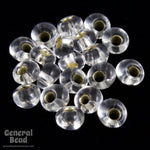 8/0 Silver Lined Crystal Czech Raindrop-General Bead