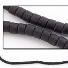 DB310- 10/0 Matte Black Miyuki Delica Beads (10 Gm, 50 Gm, 250 Gm)