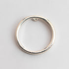 15mm Silver Hypoallergenic Hoop Post #EFB140
