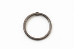 15mm Gunmetal Hypoallergenic Hoop Post #EFC140