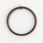 21mm Gunmetal Hypoallergenic Hoop Post #EFC142