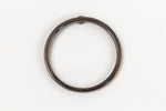 21mm Gunmetal Hypoallergenic Hoop Post #EFC142