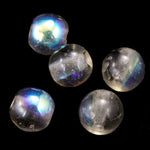 6mm Transparent Black Diamond AB Druk Bead #GAD030-General Bead