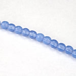 6mm Opal Light Blue Druk Bead #GAD056-General Bead