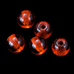 6mm Transparent Hyacinth Druk Bead #GAD096-General Bead