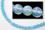 12mm Opal Aqua Druk Bead (300 Pcs) #GAH057