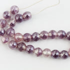 6mm Luster Lavender Cloud Druk Bead (25 Pcs) #GAD131-General Bead