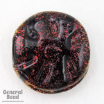 20mm Flame Dichroic Disc Bead #GAP006-General Bead