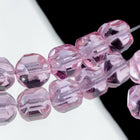 8mm Light Amethyst Baroque Cathedral Bead (25 Pcs) #GEQ106