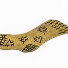 35mm Antique Brass Stocking Charm (2 Pcs) #HOLO005