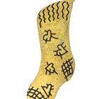 35mm Antique Brass Stocking Charm (2 Pcs) #HOLO005