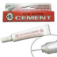 GS Hypo Cement 1/3 Oz. Tube #ADH005