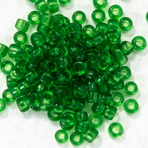 15/0 Transparent Green Japanese Seed Bead-General Bead
