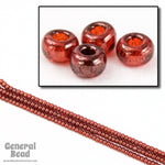 11/0 Gold Luster Dark Rose Japanese Seed Bead-General Bead