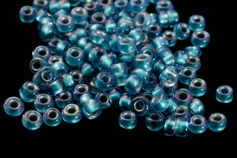 15/0 Pearl Teal Lined Crystal Japanese Seed Bead (20 Gm, 1/2 Kilo) #JJO021