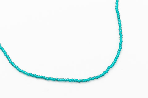 11/0 Matte Silver Lined Blue Zircon Japanese Seed Bead (20 Gm, 1/2 Kilo) #JWJ011