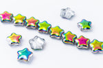 8mm Vitrail Medium Star Bead (25 Pcs) #KHG011-General Bead