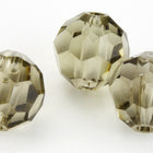 6mm Black Diamond Faceted Round Preciosa Bead #KKB004-General Bead