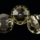 6mm Black Diamond Faceted Round Preciosa Bead #KKB004-General Bead