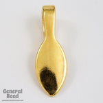 25mm Gold Tone Glue-On Bail-General Bead