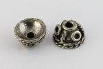 7mm Antique Pewter Bead Cap #MCB064-General Bead